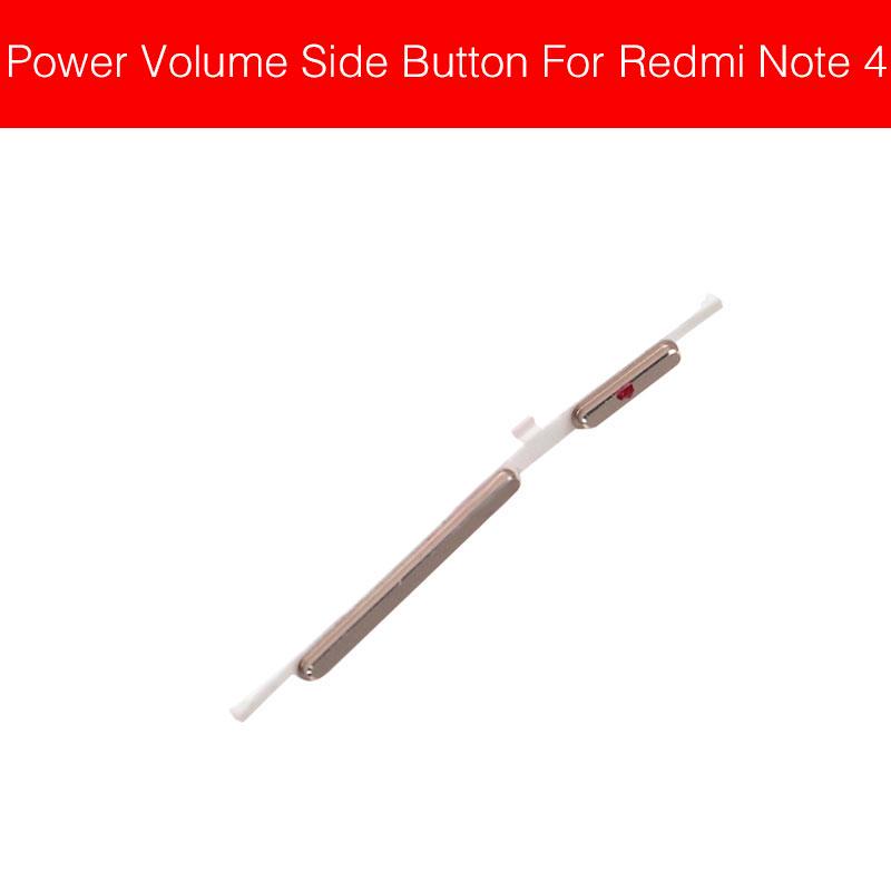 Volume Power Side Button For Xiaomi Redmi Note 7/Note 4x/Redmi 7/6/6A/5A/Redmi 4A 4X