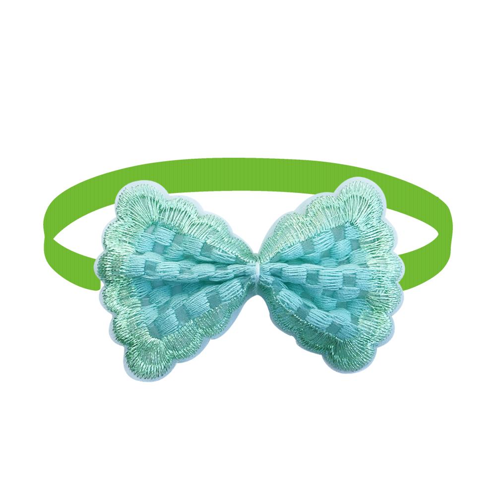 50/100pcs Dog Cat Bow Ties Dog Accessories for Small Dogs New Handmade Embroidery Pet Grooming Spring Dog Collar Neckties