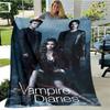 The Vampire Diaries Damon Salvatore Decken warme Flanelldecken Picknickdecke Heimreise Decke Bettwäsche Geburtstagsgeschenk