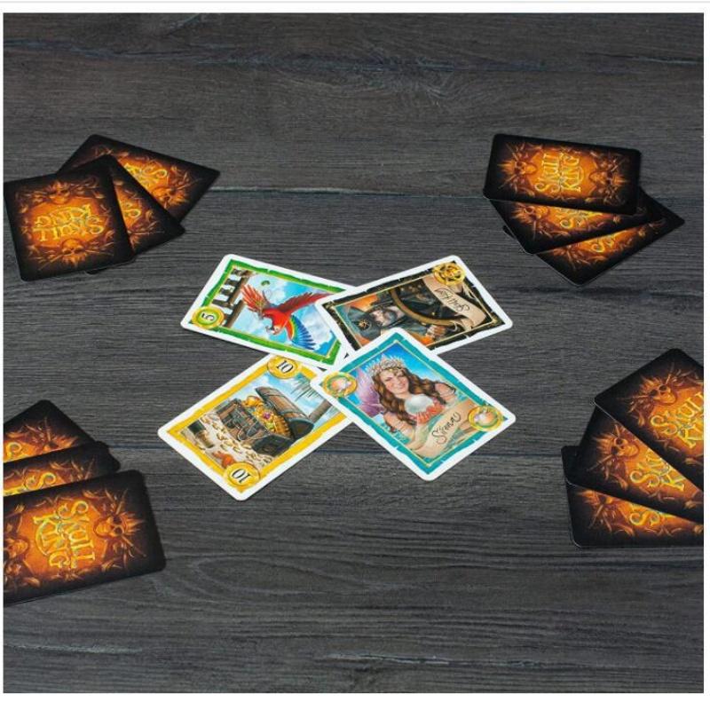 Kull King Skeleton King Ultimatives Piratentrickspiel Party Brettspiel Cover Asset Creator Karten