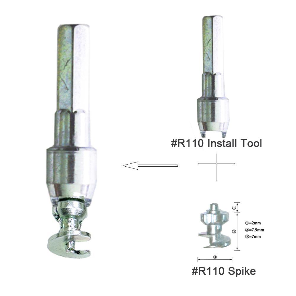 Item #R110 Spikes Installation Tools Screw