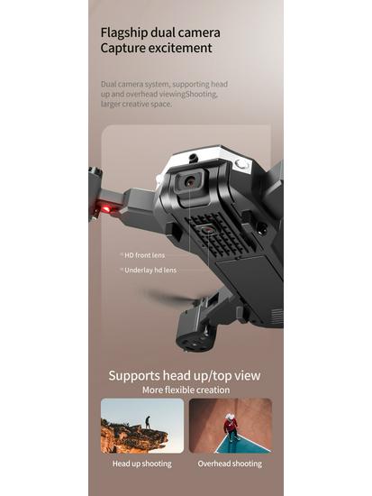 T6 Obstacle Avoidance Drone: HD Aerial Photography, Four-Axis Remote Control Toy