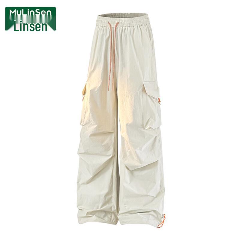 MULINSEN Women's 2026 Summer Loose Straight-Leg Cargo Pants