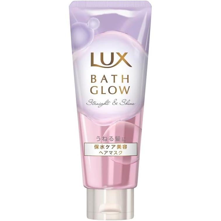 LUX Bath Glow Straight & Shine Hair Mask Wash-off Treatment 200g Water Retention Care Beauty