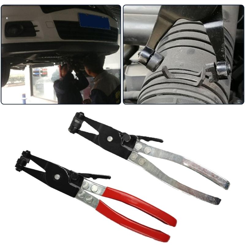 Hose Pipe Clamp Clip Pliers Automobile Water Coolant Hose Clips Swivels Jaw Locking Hose Plier Tool for Car Fuels Oil