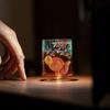 Glass Master Tea Cup Heat Resistant Transparent Lovely Fish Design Personal Tasting Cup for Women Green Tea Serving