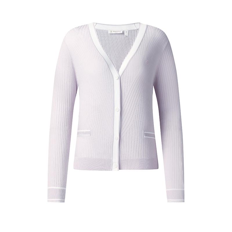 New FILA Golf Series Knitwear Women's Cloud Garment Purple A11W535402FVT
