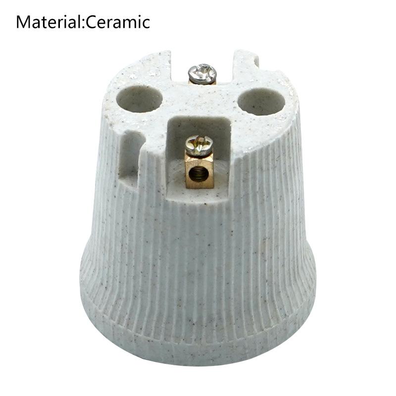 E27 220V Animal Heating Lamp Holder Insulation Waterproof Pet Heating Lamp Holder Ceramic Farms Tee Lamp Holder