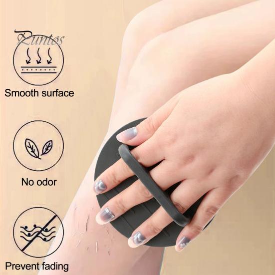 Gentle Exfoliating Tool Shower Gloves with Ergonomic Finger Straps, PET Bath Hygienic Body Brush Scrubber, Deep Cleaning And Dead Skin Removal