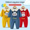 Infant & Toddler Wear-Resistant Crawling Jumpsuit - Anti-Stain Autumn/Winter Bodysuit