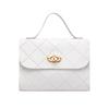 Rhombus shoulder women's bag women's versatile fashion simple messenger portable small square bag