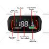 48V 60V 72V 84V 96V 108V KMH/MPH One-LIN Geschwindigkeitssensor LCD Tacho Anzeige für Elektroroller Motorrad