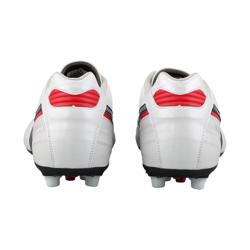 Mizuno Morelia 2 Comfortable Ag (Rubber Short Studs) Durable Breathable Fit Soccer Shoes Unisex Soccer Shoes White Black Red P1GA250509