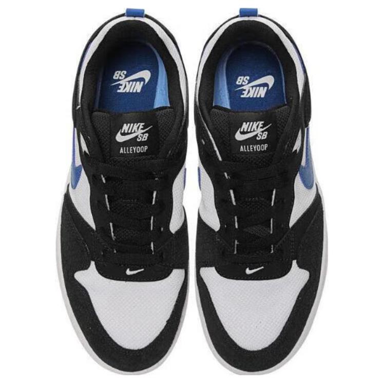 Nike Alleyoop SB GS White Black Team Royal Kids Sneakers Gum-Light-Brown CJ0883-104