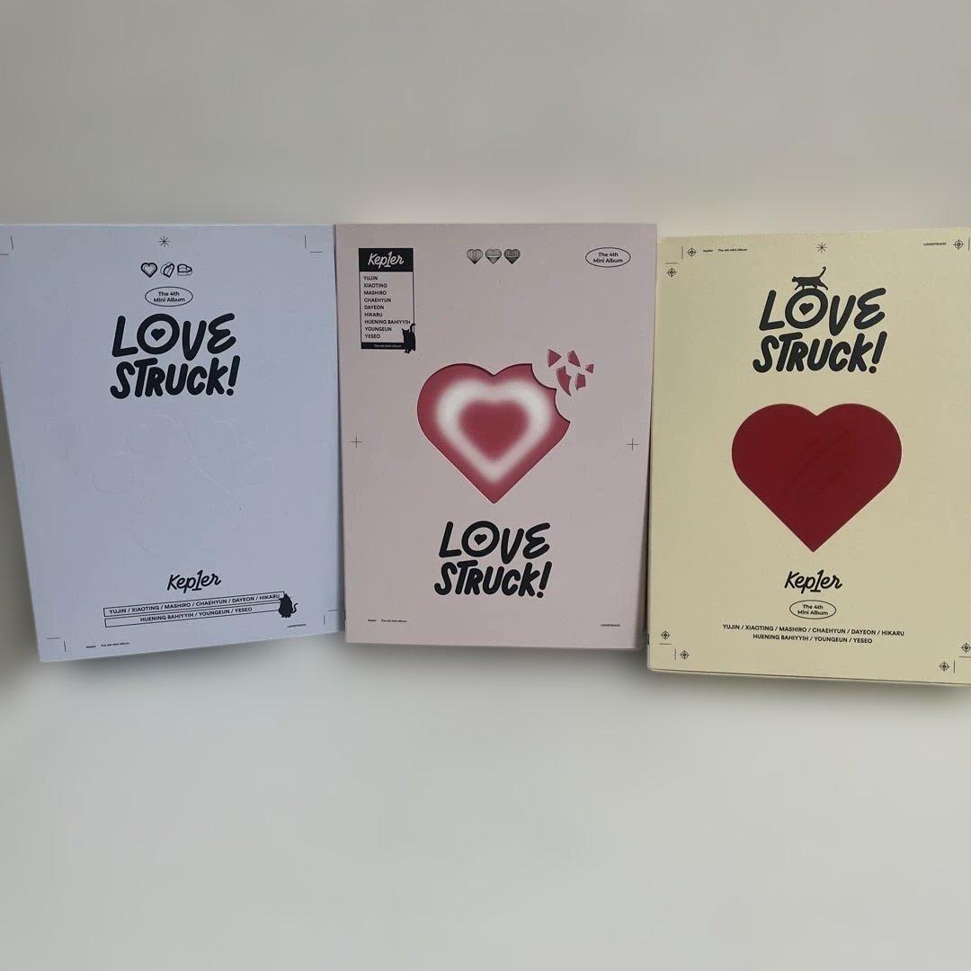 

[USED] Kep1er - LOVESTRUCK!] 3 forms