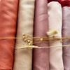 16 colors Women Velvet Winter Scarf Medina Silk-like Hijab Two Different Sides Scarfs Luxury Brand Designer Bufandas