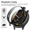 Glass+Case for Garmin Venu 3/3S Tempered Glass Screen Protector & Hard PC Protective Bumper for Venu3 Shell Accessories