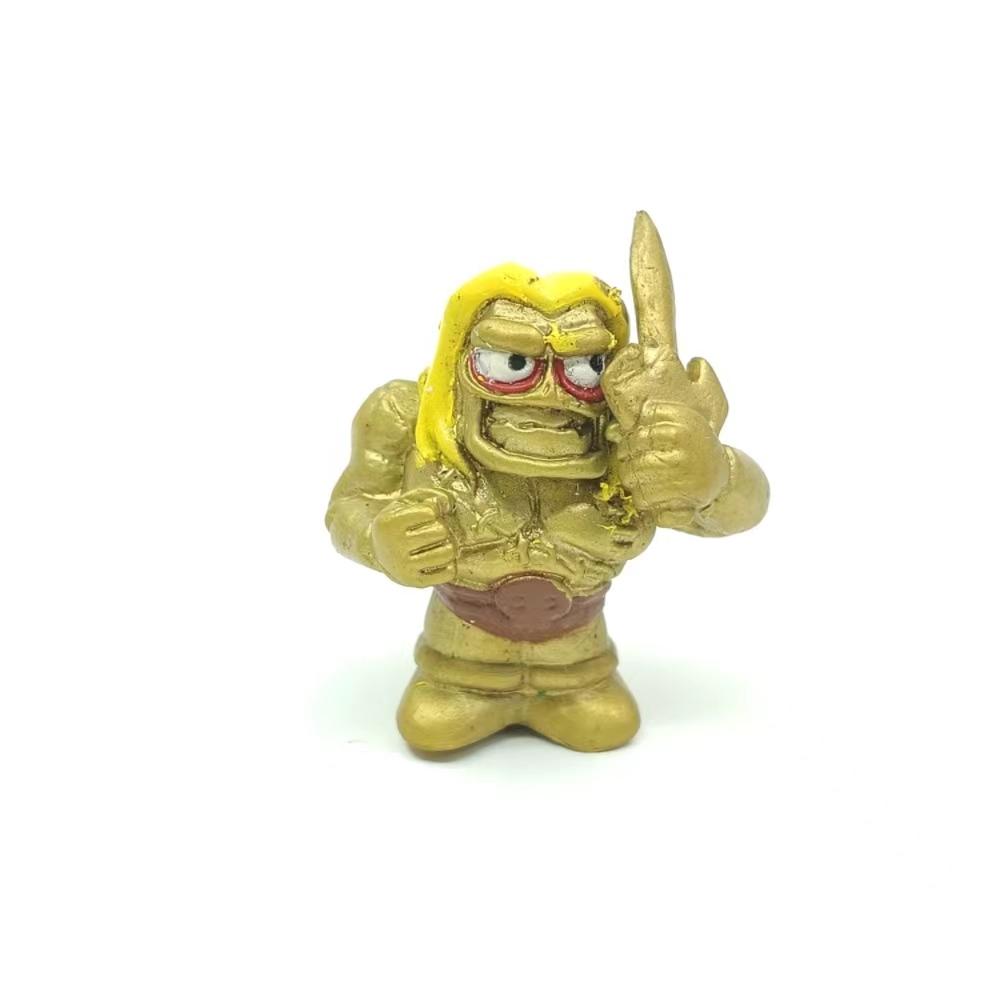 Zomlings Originaux ULTRA RARES OR Argenté Styles Superzings Figurines d'Action PVC Collection Limitée Jouet Espagnol Cadeau d'Anniversaire pour Garçons