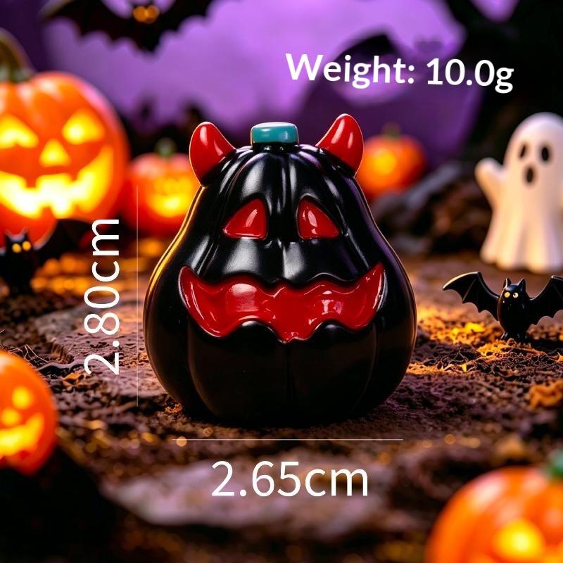Halloween Miniature Figurine Bone Skull Coffin House Chair Halloween Mini Resin Cartoon Scary Ghost Statue Party Ornaments