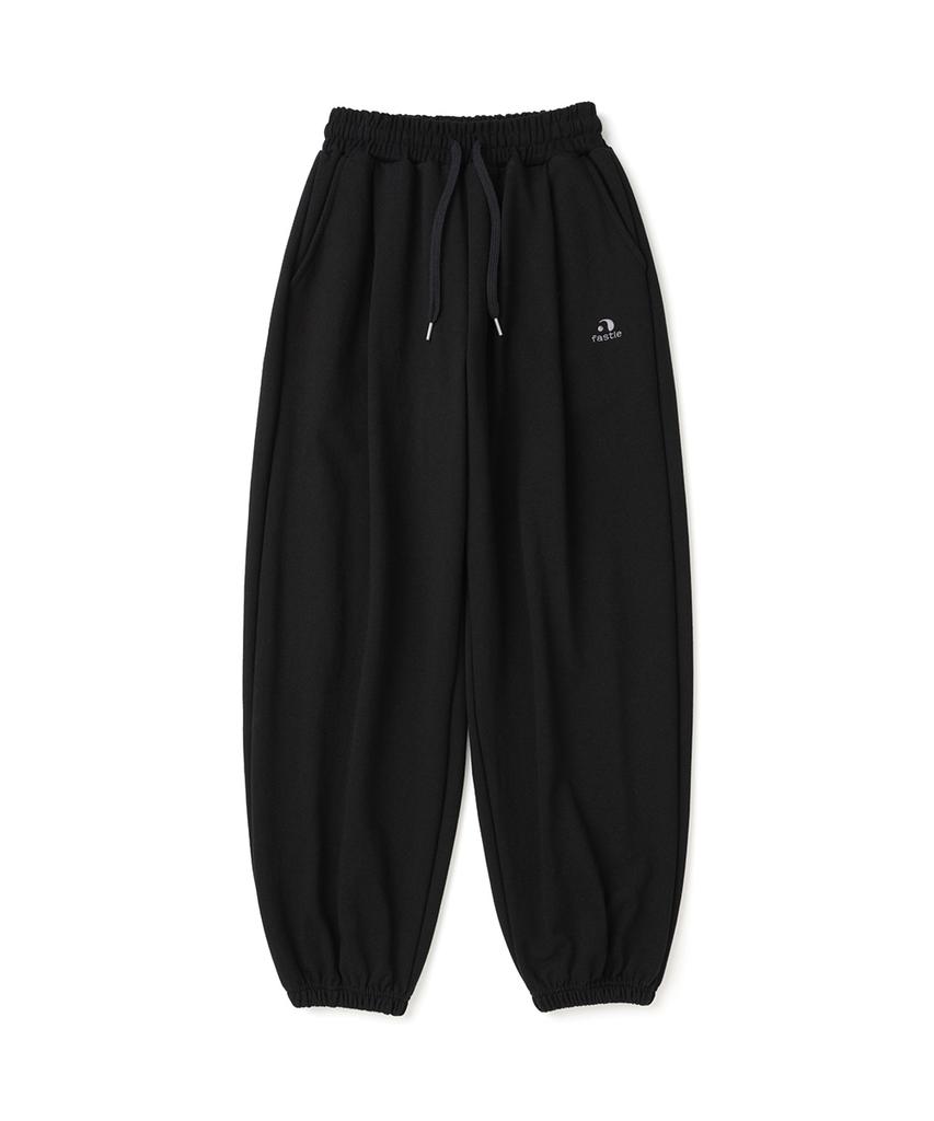 Paeseul F Patch Sweat Pants Black