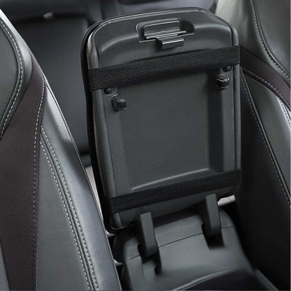 bzdn5 Fur Leather Car Armrest Mat Center Console Arm Rest Protection Pads For Mitsubishi Ralliart Lancer EX Outlander ASX Competition
