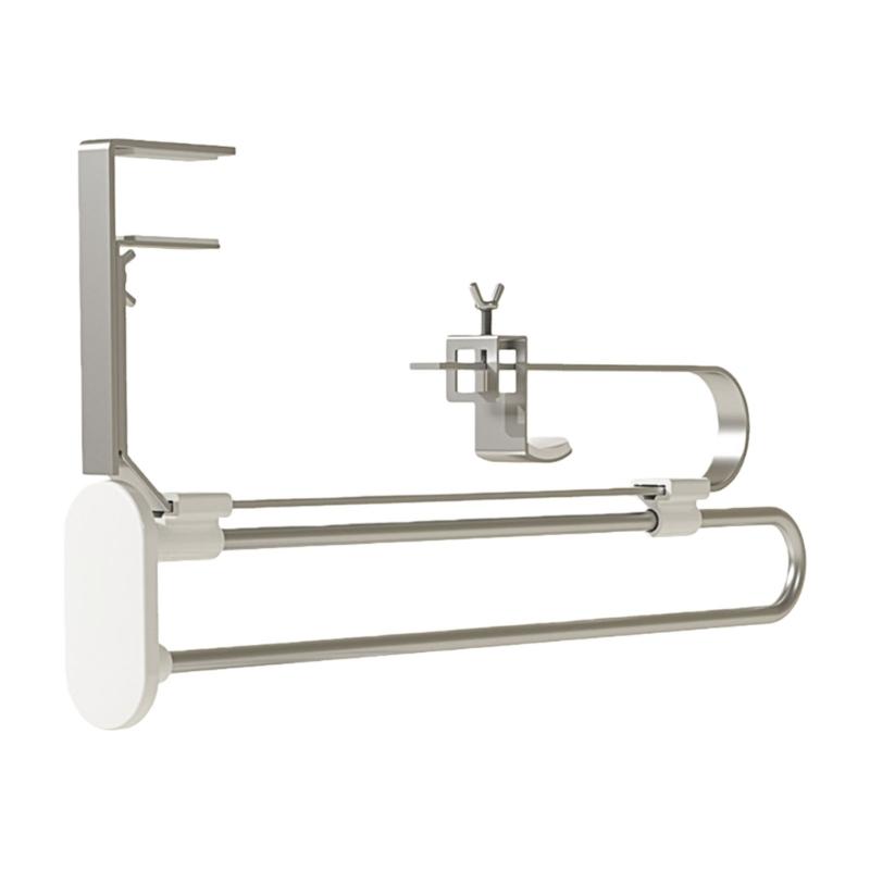 Expandable Clothing Rack Pull Down Garment Hanger System Space Saving Wardrobe Organiser Stainless Steel Iron 1