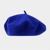 Solid Color Wool Beret Girls Winter Versatile Bud Hat Japanese Literary and Retro Painter Hat