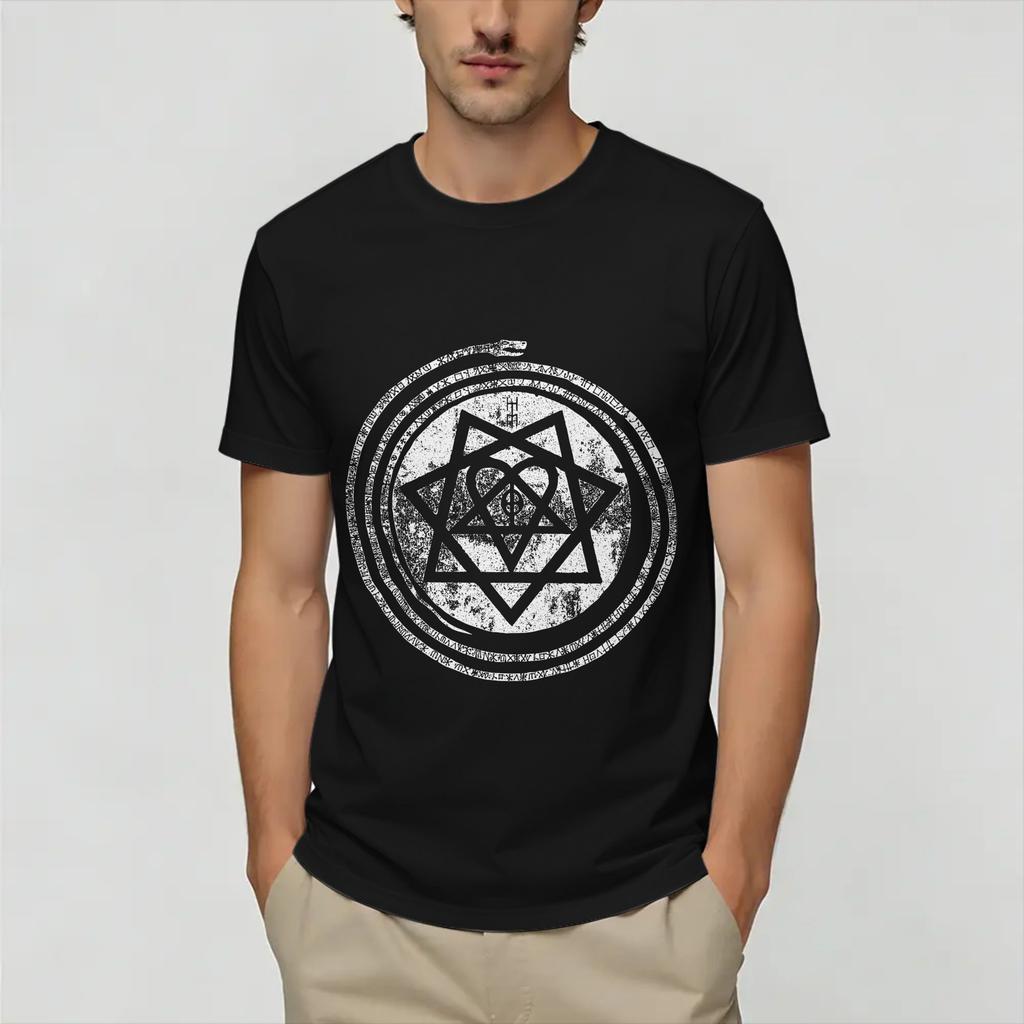 Retro Him Unisex T Shirts Vintage Tee Shirt Short Sleeve Crew Neck TShirts Cotton Adult Tops
