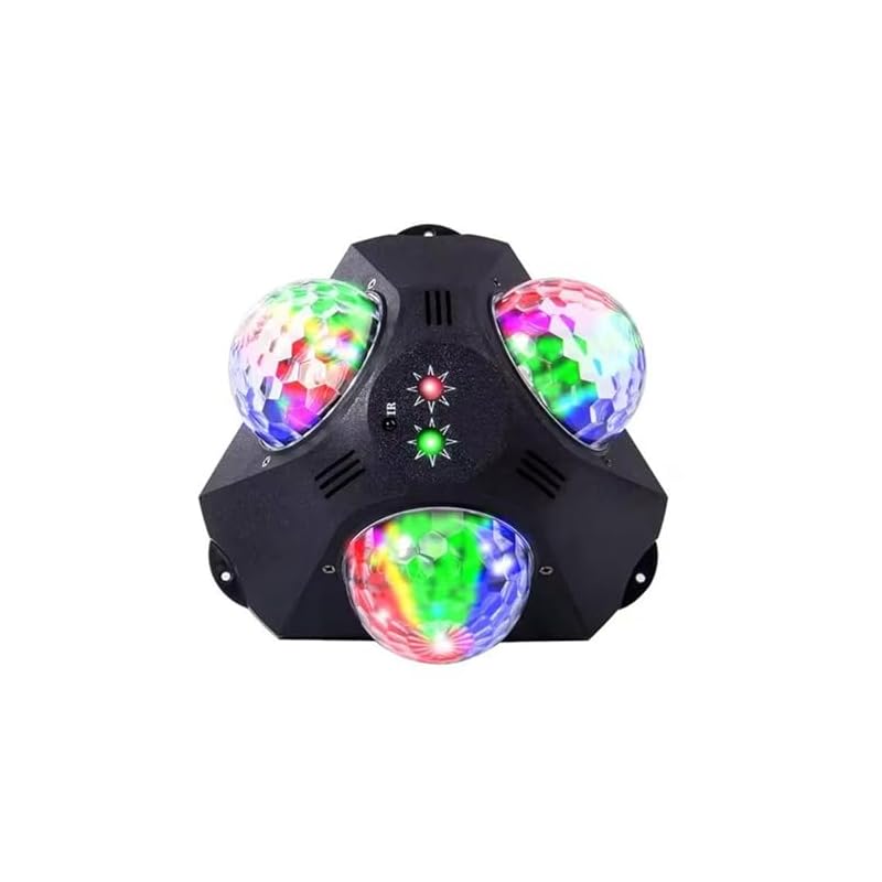 Frezon Disco Ball Lights Party Lights Stage Lighting 3 Magic Balls for Home Karaoke - Dance - Birthday - Wedding - Club Party Decoration