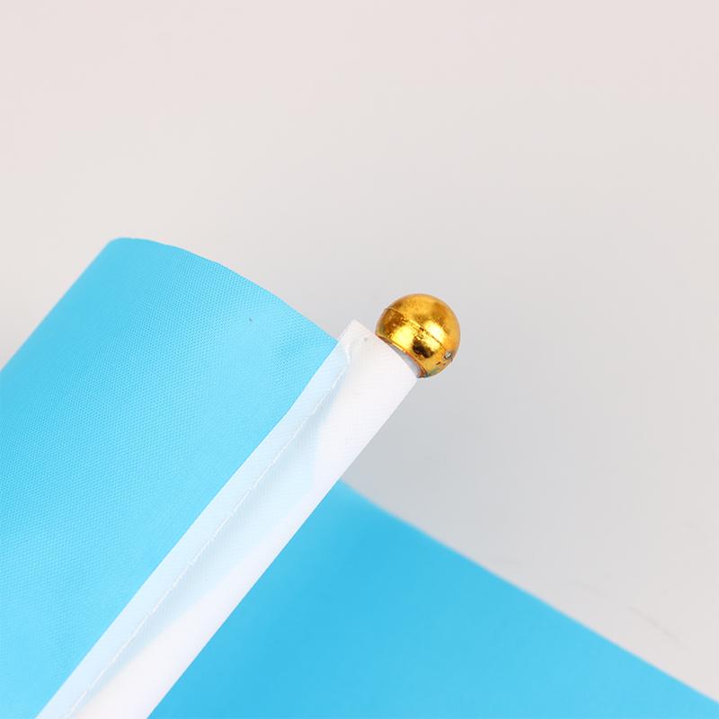 10 Buc. Steaguri Triunghiulare Colorate Cu 10 Bastoane de Steag din Plastic Steaguri Mici Colorate Portabile Pentru Marcarea Grădinii Gazon Curte Consumabile