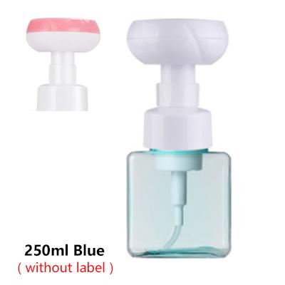 250ml Flower Dispenser Liquid Soap Floral Foam Hand Soap Bottle Pump Floret Bubbler Children Plastic Pressing Type Head Bottling