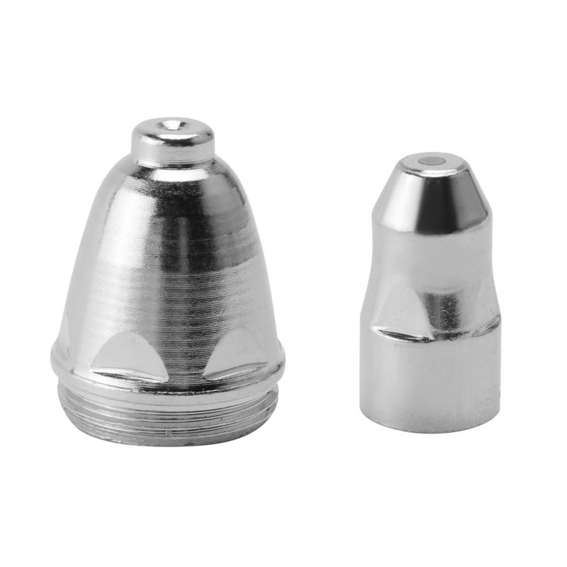P80 Air Plasma Nozzle 1.1Mm Plasma Cutting Machine Torch Consumables CNC Cutting Electrode Nozzle 200 Pcs-B61B