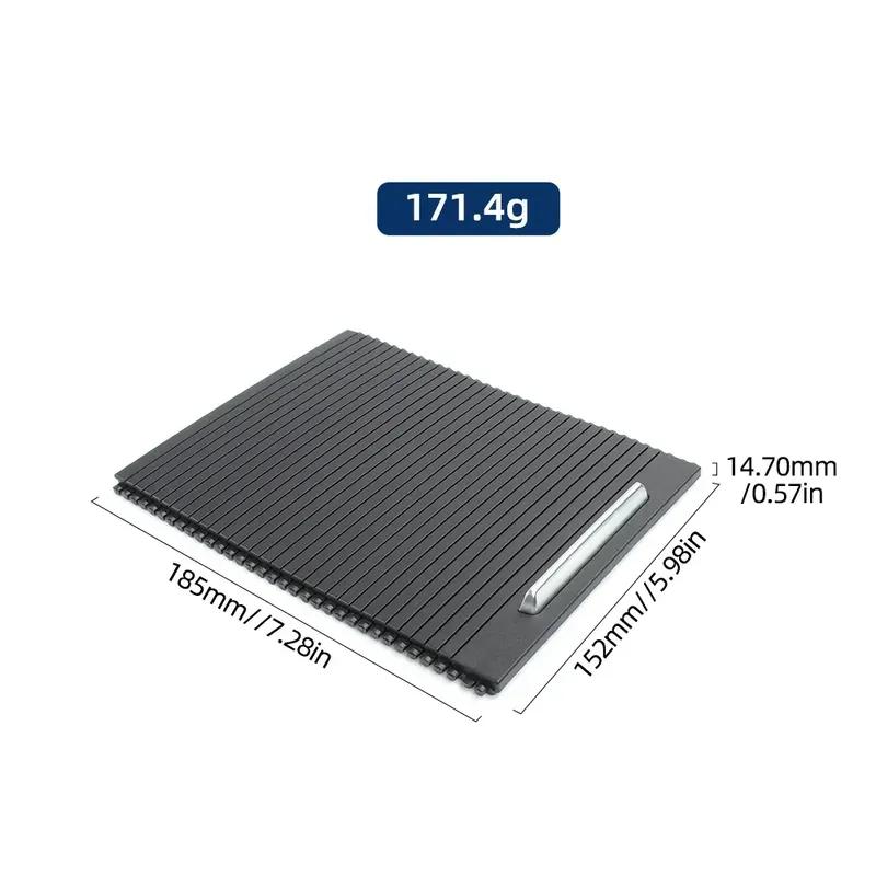 Car Center Console Armrest Box Roller Blinds Front Water Cup Holder Roller Curtain For BYD Don TANG 2018- Fuel Version