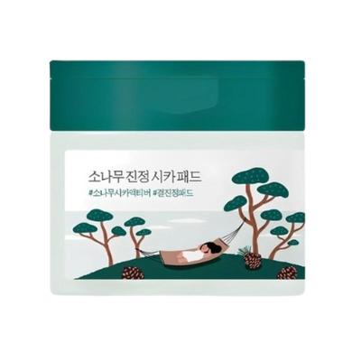 Almofadas Calmantes Cica de Pinheiro 195ml, 50 unidades - Almofadas de Tônico Calmante Coreano para Pele Sensível, Hidratante e Anti-Vermelhidão