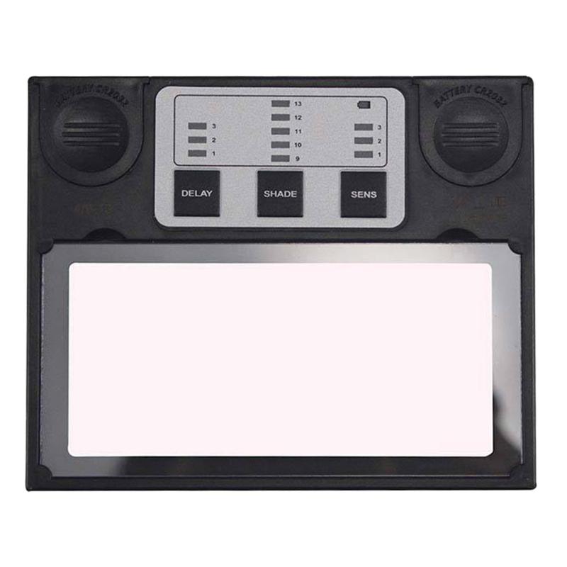 

Durable Solar Auto Darkening Welding Helmet Lens Suitable for Electric Welding Gas Welding for Steel Welding Cutting 1