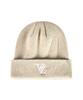 Bajal 3D Monogram Beanie Beige
