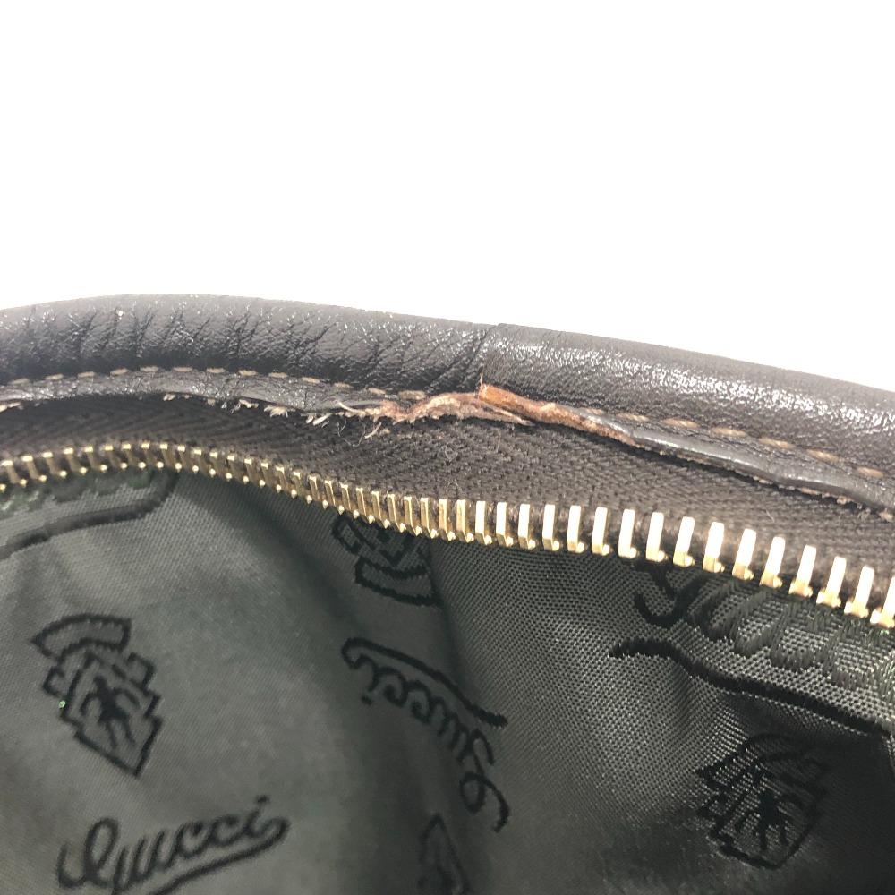 GUCCI 201482 Guccissima Bag Hand Bag Travel Bag Tote Bag Leather Brown