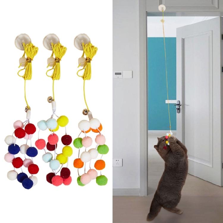 Retractable Cats Toy Rope Funny Cats Teasing Toy Cats Indoor Exercising
