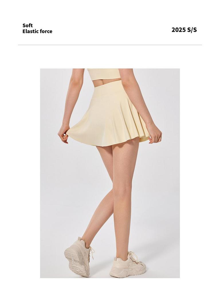 2025 Damen-Sportrock mit Schnelltrocknung für Yoga, Badminton, Laufen, Tennis und Golf