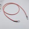 120cm PU Leather Bag Strap Crossbody Shoulder Bag Strap Luggage Strap Mobile Phone Lanyard Handbag Handle Replacement Bag Belt