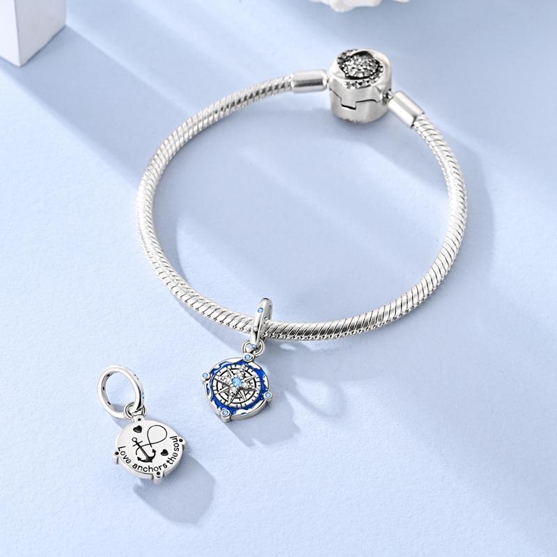 Timeless Genuine Copper Color Zircon Luminous Star Chart Sun Moon Decorative Charms Bead Elements Suitable For 3Mm Authentic Bracelets Jewelry