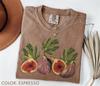 Vintage Fig Shirt Comfort Colors, Fig Fruit Tee, Botanical Shirt, Cottagecore Tee, Retro Y2K Fig Illustration, Gardener Gift, Fig Lover Gift