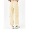 Women Elastic High Waist  Casual Active Fit Wide Long Leg Pants Trousers With Pockets