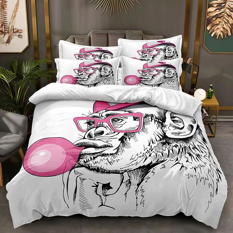 Mote trykkingsteknologi, 3D digitaltrykk, sengetøy, dynetrekk, putetrekk, tredelte sett