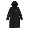 Thickened Down Cotton Coat Women's Mid-length Loose Hong Kong Style Hooded Cotton Coat Winter New Cotton Jacket