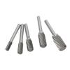 Double Cut Carbide Burrs Rotary Files Set 6mm Shank for Metalwork Wood Carving Jewellery Making Surface Grinding