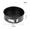 Metal Non-Stick Bake Mould Kitchen Accessories Leakproof Round Cake Pan Bakeware Removable Bottom Carbon Steel Large Cakes Mold