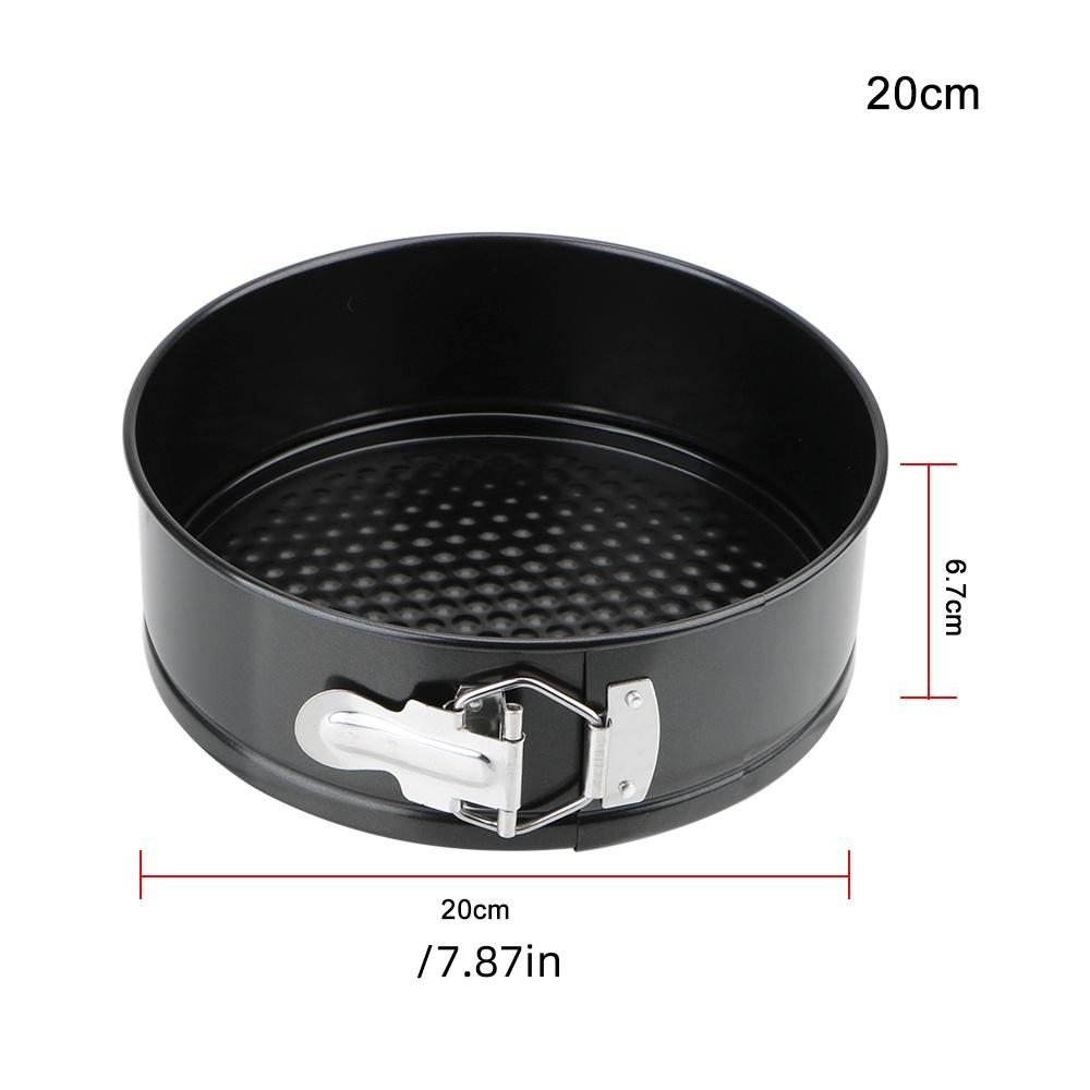 Metal Non-Stick Bake Mould Kitchen Accessories Leakproof Round Cake Pan Bakeware Removable Bottom Carbon Steel Large Cakes Mold