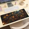 Magical Library Extended Gaming Mousepad Non Slip Desk Mat Vintage Fantasy Art Keyboard Mousepad For Laptop Desktop Office Decor