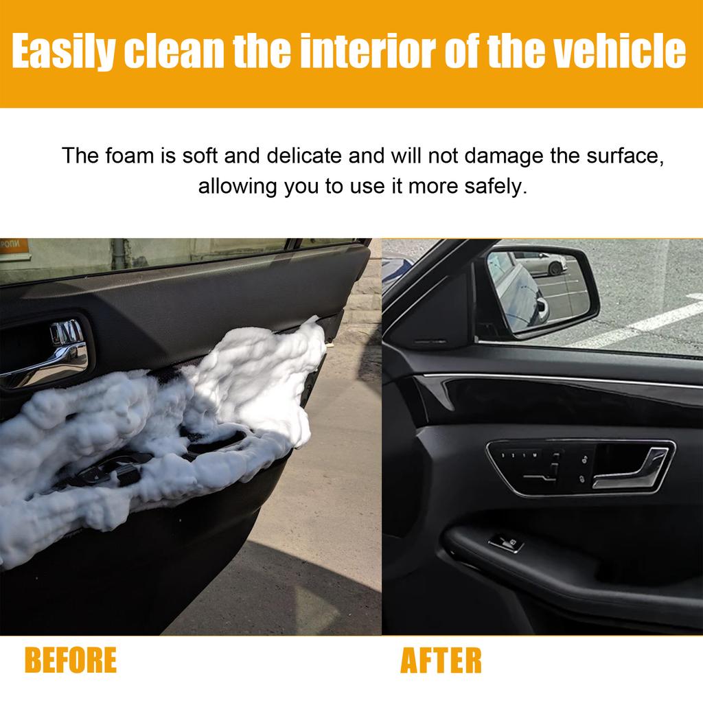Multi-purpose Foam Cleaner Car Interior Plastic Leather Sofa Stain Removal Cleaning Spray Home Car Interior Wash Maintenance